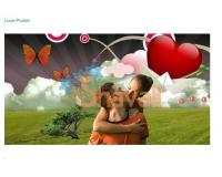 Video Curso Ejemplo práctico con Photoshop Póster romance