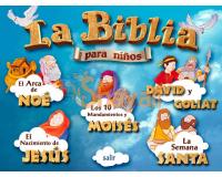 Biblia para niños interactiva los niños aprenden mientras juegan