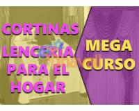 Curso Corte Confeccion Cortinas Sabanas Lencería para el Hogar