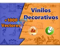 1000 Vectores Vinilos Decoración Interiores Hogares Oficinas