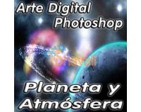 ARTE DIGITAL CON ADOBE PHOTOSHOP PLANETA ATMOSFERA VIDEO CURSO