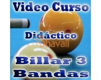 VIDEO CURSO BILLAR A TRES BANDAS DIDACTICO ESPAÑOL PASO A PASO