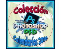 CALENDARIOS 2016 PSD PNG PHOTOSHOP PARA IMPRIMIR EDITABLES