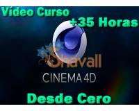 Vídeo Curso Cinema 4D profesional desde Cero 35 Horas