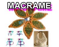 CURSO MACRAME MANUALIDADES PULSERAS NUDOS PATRONES BOLSOS TECNIC