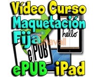 CURSO MAQUETACION FIJA DE EPUBs PARA IPAD TUTORIALES ESPAÑOL