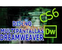 CURSO ADOBE DREAMWEAVER CS6 DISEÑO MULTIPANTALLAS DVD ESPAÑOL