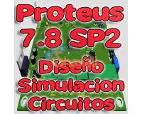 PROTEUS 7.8 SP2 DISEÑO Y SIMULACION DE CIRCUITOS + MANUAL DE USO