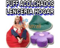 CURSO PUFF ACOLCHADOS ALMOHADONES MANTAS COBIJAS COJINES