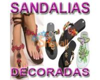 COMO HACER SANDALIAS DECORADAS CURSO ARTESANALES MACRAME