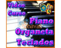 VIDEO CURSO PIANO ORGANETA TECLADO APRENDE A TOCAR ESPAÑOL 4 DVD