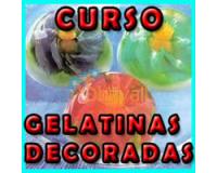 CURSO DE GELATINAS 3D COLORES ARTISTICAS DECORADAS PASO A PASO