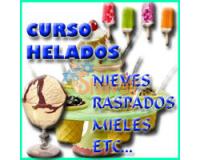 CURSO HELADOS NIEVES RASPADOS PALETAS REFRESCOS BONICE