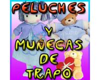 CURSO HACER MUÑECAS TRAPO PELUCHES FELPA TELA PATRONES APRENDE