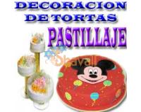 CURSO DE PASTILLAJE DECORACION DE TORTAS PASTELES PONQUES EVENTO