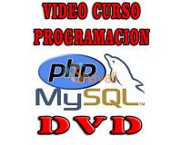 VIDEO TUTORIAL PHP MySQL DVD ESPAÑOL PHP5 BASES DE DATOS