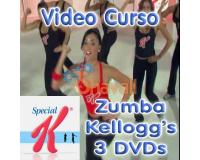 ZUMBA KELLOGS VIDEO CURSO CARDIO CINTURA ABDOMEN PIERNAS